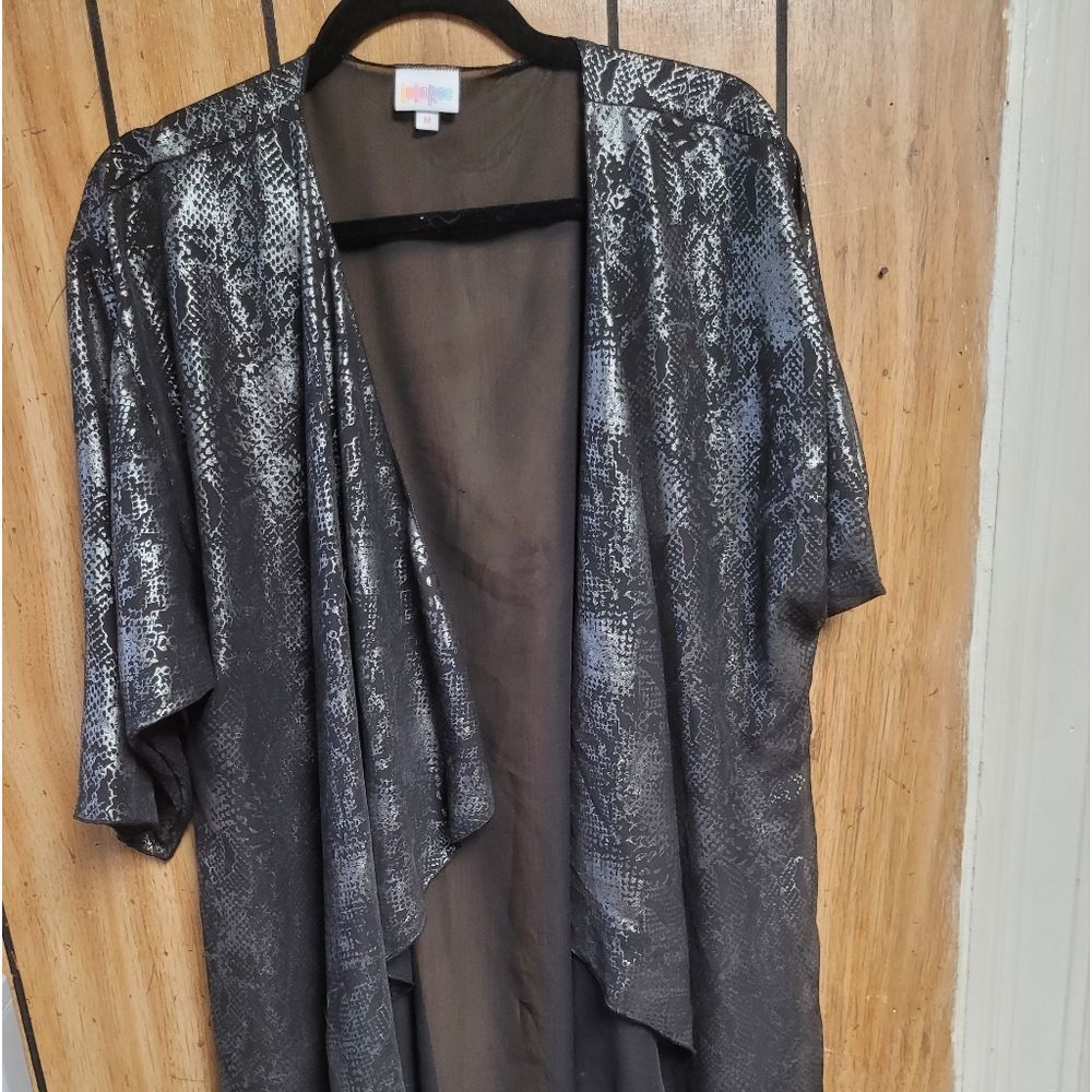 Snake print Kimono